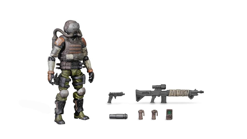 TOYS ALLIANCE LIMITED FAV A122 Hellbender Infantry Scale ABS Painted Movable Figure "Acid Rain" 1/18