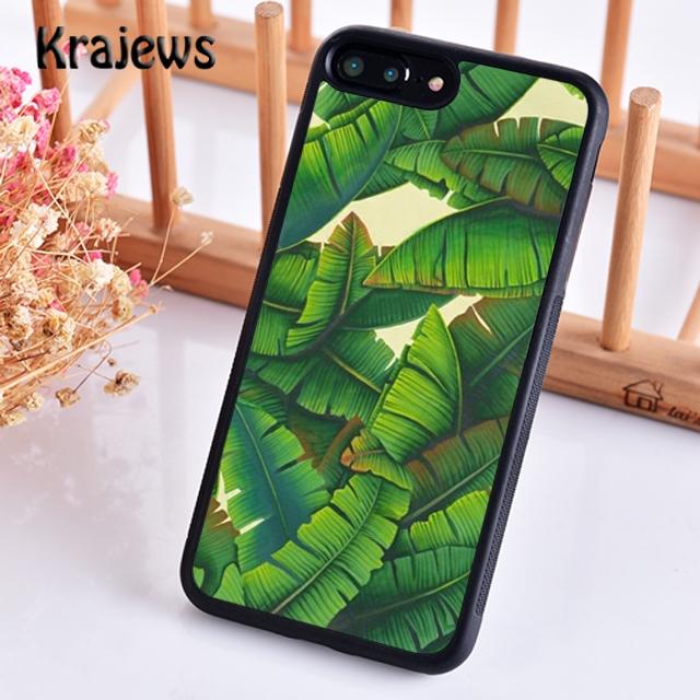 

Tropical Palm Tree Banana Leaf Phone Case Cover For iPhone 17 Air 16 15 14 plus 12 13 pro max Fundas iPhone 17