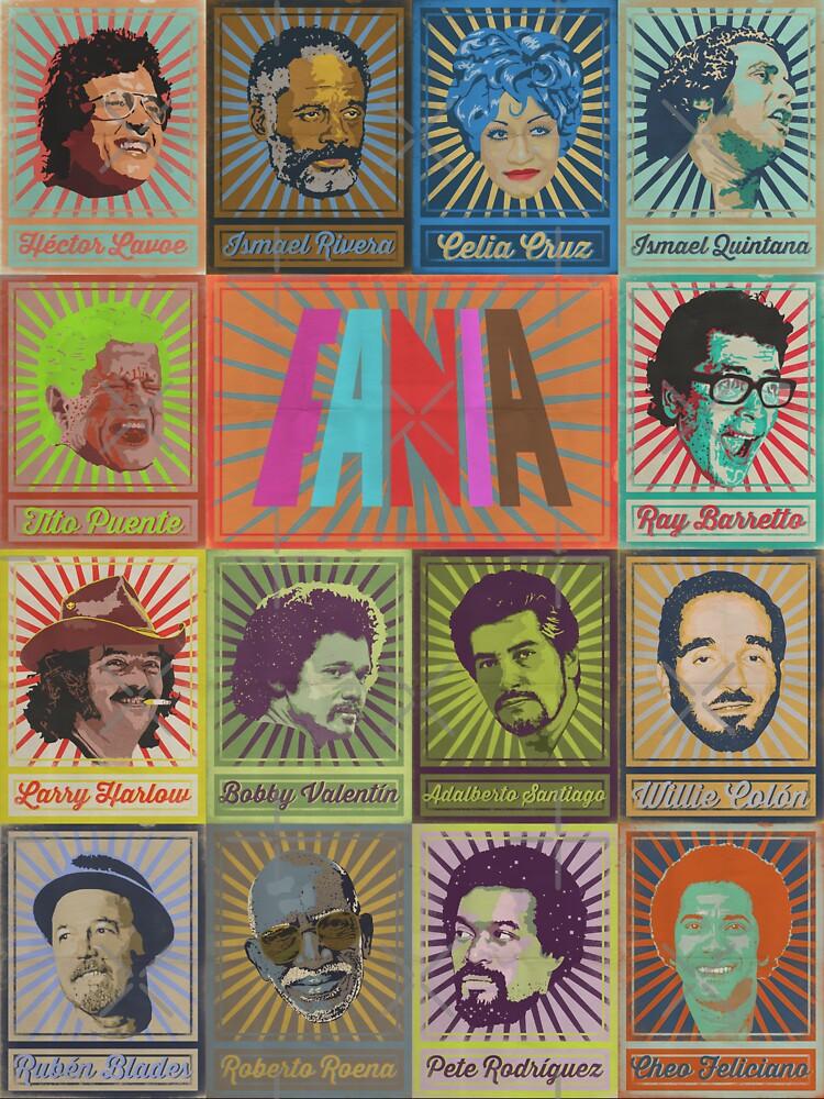 Rubén Blades Fania Stars Poster Classic T-Shirt