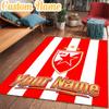 Custom Name Star Belgrade Rug Office Rug, Indoor Rug, Chair Rug, Living Rooms, Doormat Game Rug Home Decor Birthday Christmas Gifts