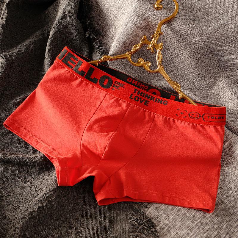 Men's 2024 Antibacterial Graphene Boxer Briefs - Cotton Feel, Thin Design