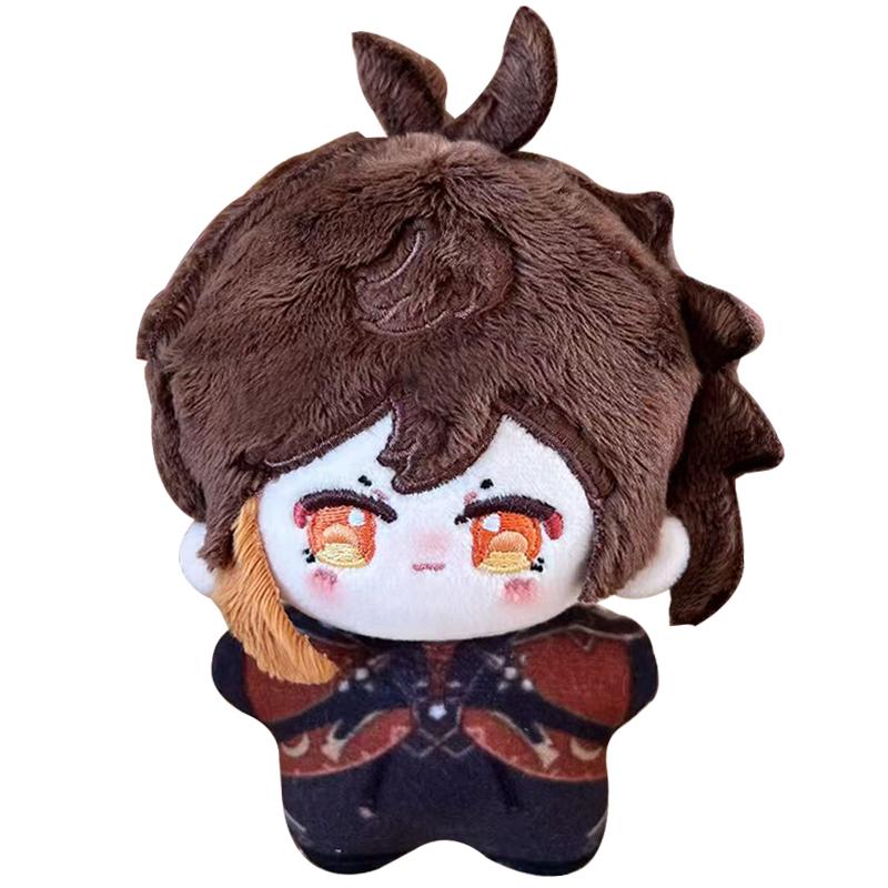 10CM Genshin Impact Plush Dolls Kawaii Furina Focalors Zhong Li Xiao Raiden Shogun Cartoon Figure Toy Stuffed Plush Toys Gift
