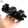 Window Regulator Master Switch Control for Nissan Navara D40 X-Trail Frontier Xterra 25401-ZP70A 25401-E0207 12 P Single AUTO