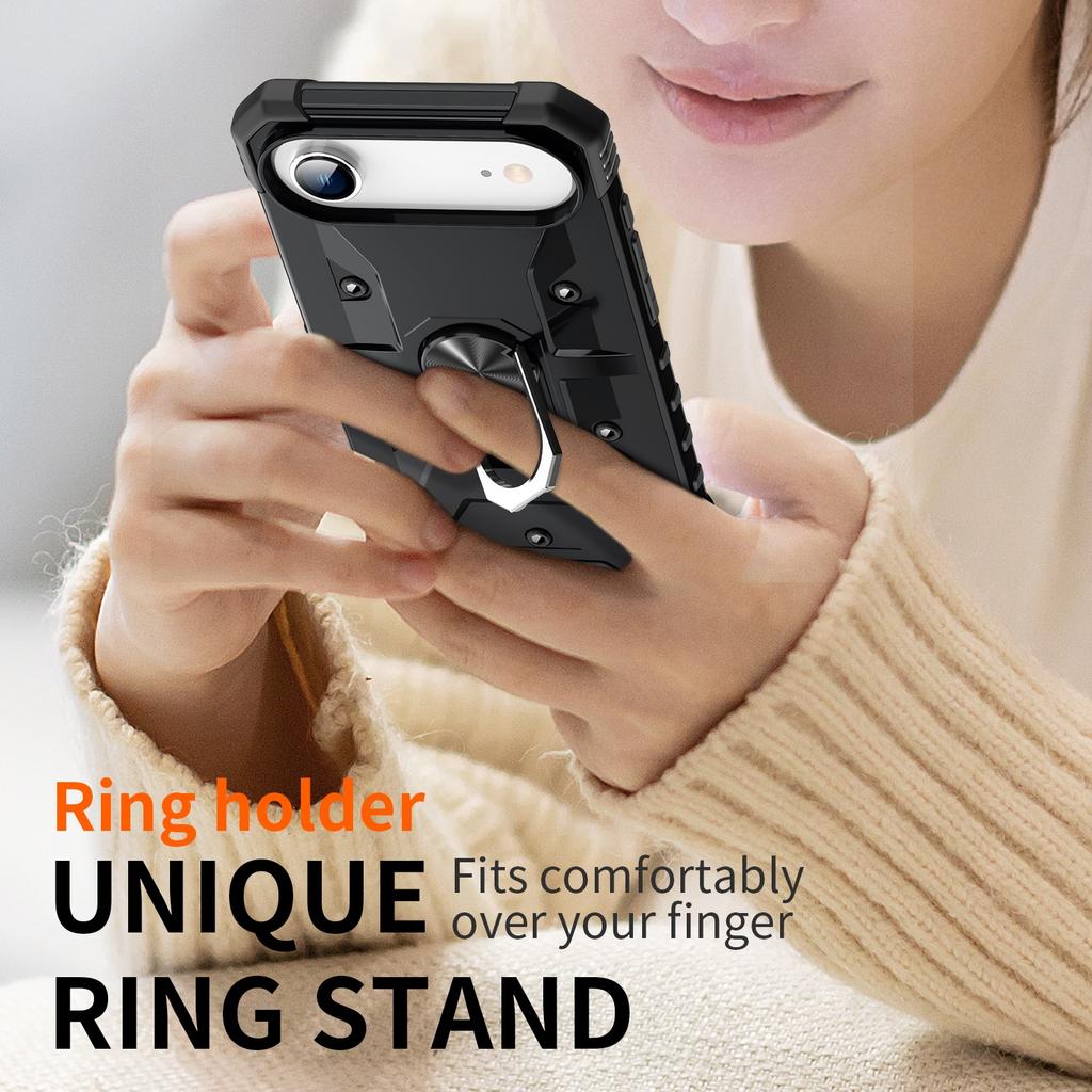 Impact Resistant Armor Case for Iphone 17 Air 15 16 Pro Max 16e 12 13 14 Plus Iphone17 Iphone16 Iphone14 Funda Cover