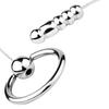 Men's Prostate Beads Massager Stainless Steel Anal Plug Metal Hollow Sex Toys Masturbator BDSM