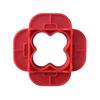 4pcs Deck Spacer Tools Multi-Size 5/32, 3/16, 1/4, 5/16 Deck Board Spacer Rings Portable Decking Board Spacer Rings