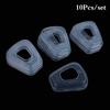 10Pcs Anti-Dust Retainer Case Safety Respirator Part 501 Filter Adapter Plastic