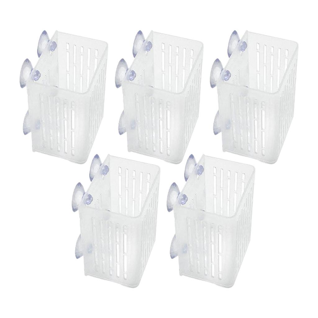 5Pcs Aquarium Plant Holder Aquatic Plant Mesh Net Pots Hangers Sturdy Basket Water Plants Holders for Garden Landscape Pond