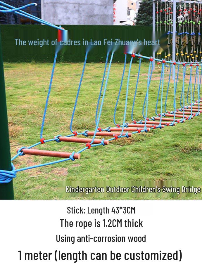 Outdoor Climbing Toys & Swings for Sensory Training and Balance
