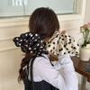 Retro Polka Dot Hair Band Women French Elegant Elastic Hair Rope Hair Accessories