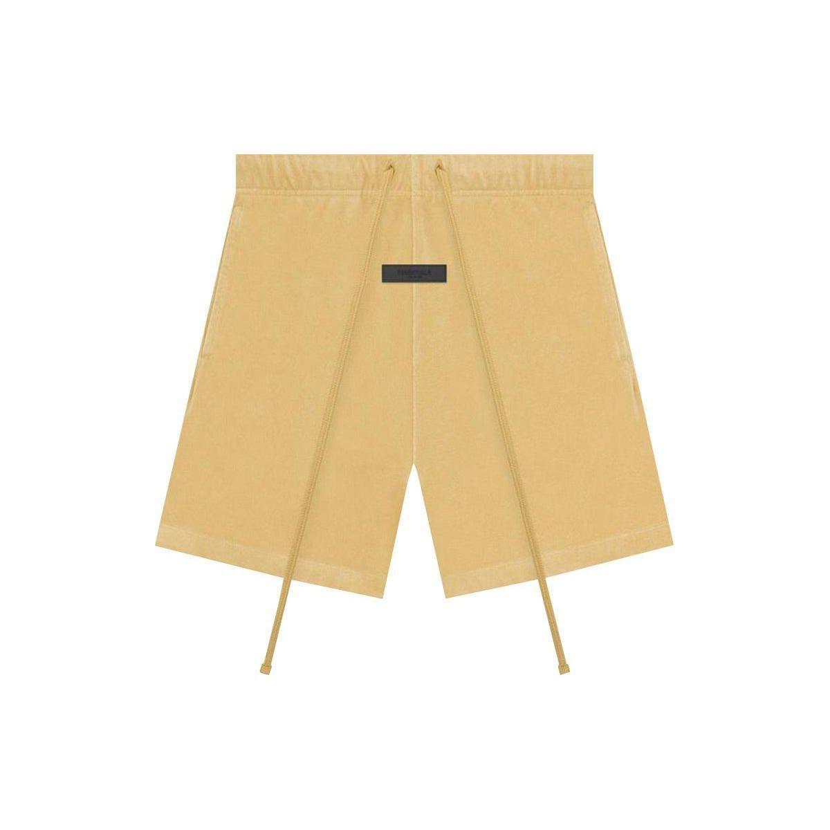 

Fear of God Essentials Terry Short Light Tuscan Men Bottoms Yellow 160BT224092F S