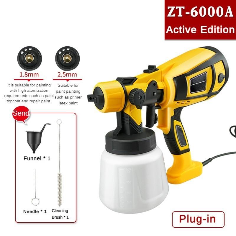 150W Electric Spray Gun High Atomization and Efficient Heat Dissipation Spray Paint Equipment Anti Backflow Design Lithium Battery Spraying Machine