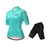 Mens Cycling Jersey Set Breathable Short Sleeve Road Mountain Bike Apparel Sportswear