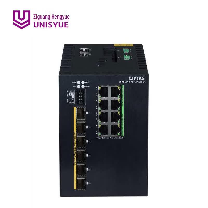 

UNIS IE4500-14S-UPWR-G Managed Ethernet Switch