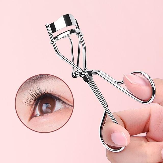 Trikeel - Stainless Steel Eyelash Curler with Replacement Pad