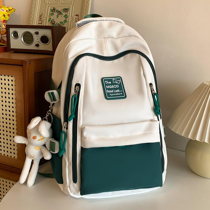 School Bag for Children, Elementary School Students, Girls, Junior High School Students, Contrasting Colors, Middle School Students