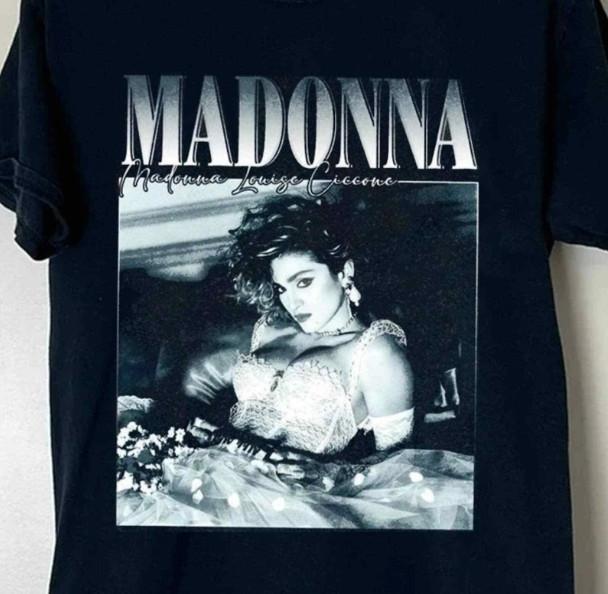 Madonna Like a Virgin 80s t shirt Unisex T-Shirt S