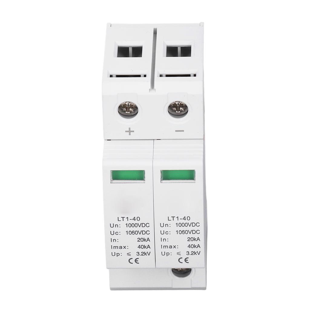 Přepěťová ochrana 2P Zpomalovač hoření Modulární Fotovoltaická Přepěťová Ochrana pro Rezidenci