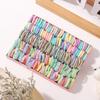 300pcs Cute Colorful Nylon Elastic Hair Bands Set for Women Girls Ponytail Holder Scrunchies Kids Rubber Band Hair Accessories