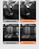 Bin Yue 5-Seater Perforated Leather Car Seat Cushion - All-Season Universal Fit