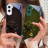 The Dark Golden Rose For Honor 200 90 8X 9X Pro Lite P50 P40 Nova 10 11i P60 Magic4 6 Mate 20 50 Tempered Glass Phone Case