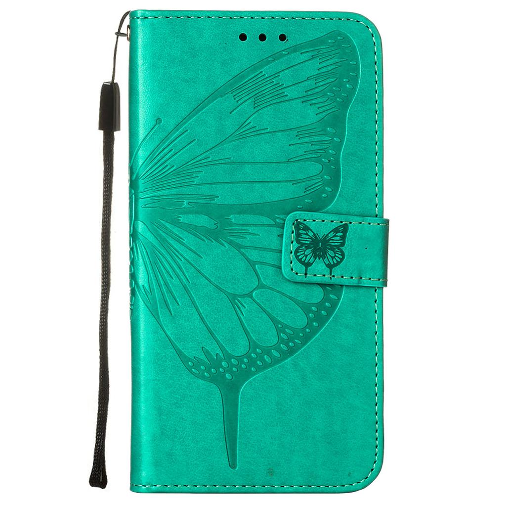 Embossed Butterfly Case for Cubot P90 Phone, Card Slot Flip Cover, Note60 Protective Case, X100