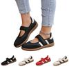 Women's Casual Flats Shoes with Hook and Loop Closure, Fashion Comfort