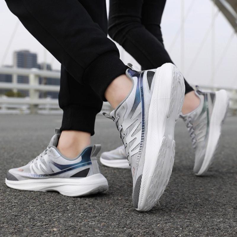 Men's Women Air-cushion Running Shoes Breathable Damping Basketball Shoes Student Test Race Sneakers Hot Sale Couple Luxury Shoe