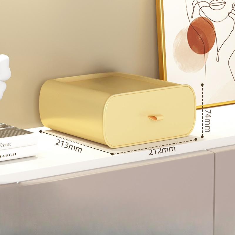 Desktop Storage Box Entrance Decoration Living Room TV Cabinet Drawer Key Mask Multifunctional Storage Box Household Use