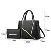 High Quality PU Leather Ladies Hand Bags Big Size Handle Design Leather Shoulder Bag Shoulder Strap Big Tote Handbag Women Girls