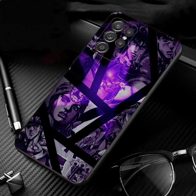 Phone Case For Samsung Galaxy S26 S25 S24 S23 S22 S21 Ultra S24 S23 S22 S21 S25 Plus S24 FE Jojo jolyne and jotaro