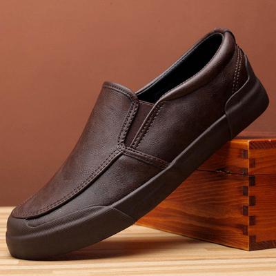 Scarpe Uomo in Pelle alla Moda Scarpe Piatte Casual da Uomo Mocassini Impermeabili Traspiranti da Uomo Mocassini di Alta Qualità Comodi Vendita Calda