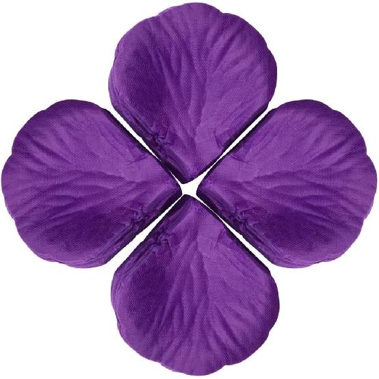 Joinwin 1200 PCS Purple Lavender White Mixed Artificial Silk Rose Petals for Wedding Party Favors Decoration and Vase Home Decor Wedding Bridal