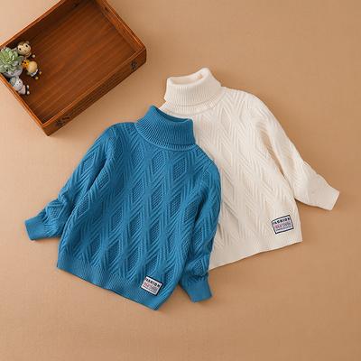 Maglioni per bambini a collo alto 2024 Nuovo autunno inverno spesso per bambini Vestiti casual per ragazzi e ragazze Maglioni pullover