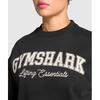 Gymshark Lifting Essentials Graphic Brushed Oversized Sweatshirt Black B3c1i Bb2j