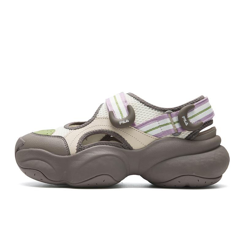 FILA BAGEL SANDAL River Trekking Shoes Women s Micro White/Misty Purple F12W622401FWM 40