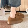 Platform women's spring and summer retro single shoes, new women's shoes, versatile shoes