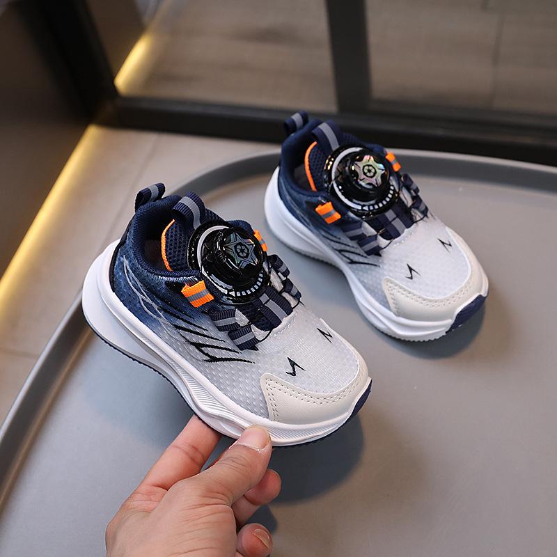 Spring New Boys and Girls Breathable Running Casual Soft Sole Comfortable Sports Shoes