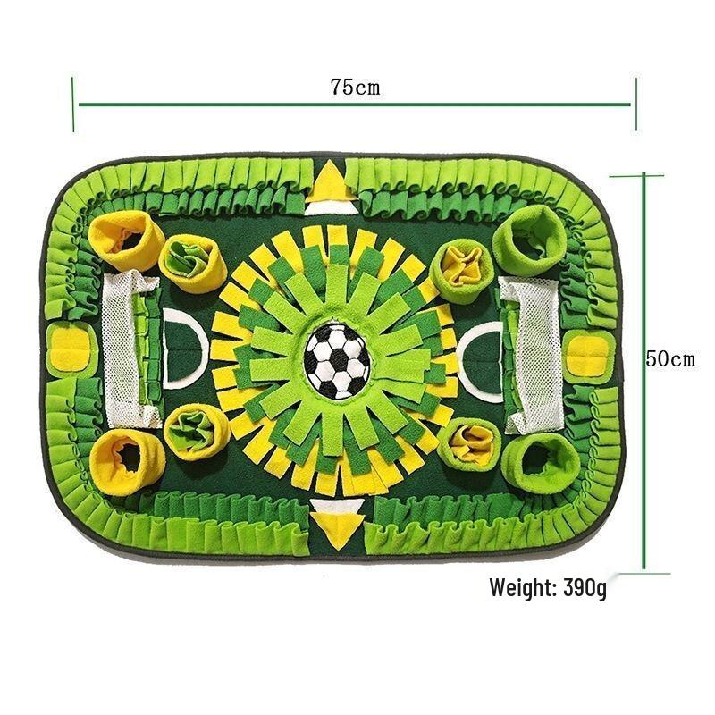 

Dog Sniffing Mat: Indoor Foraging Puzzle & Scent Training Pad 50x75CM, approx. 360g, packaging: 31x29x7 зелений