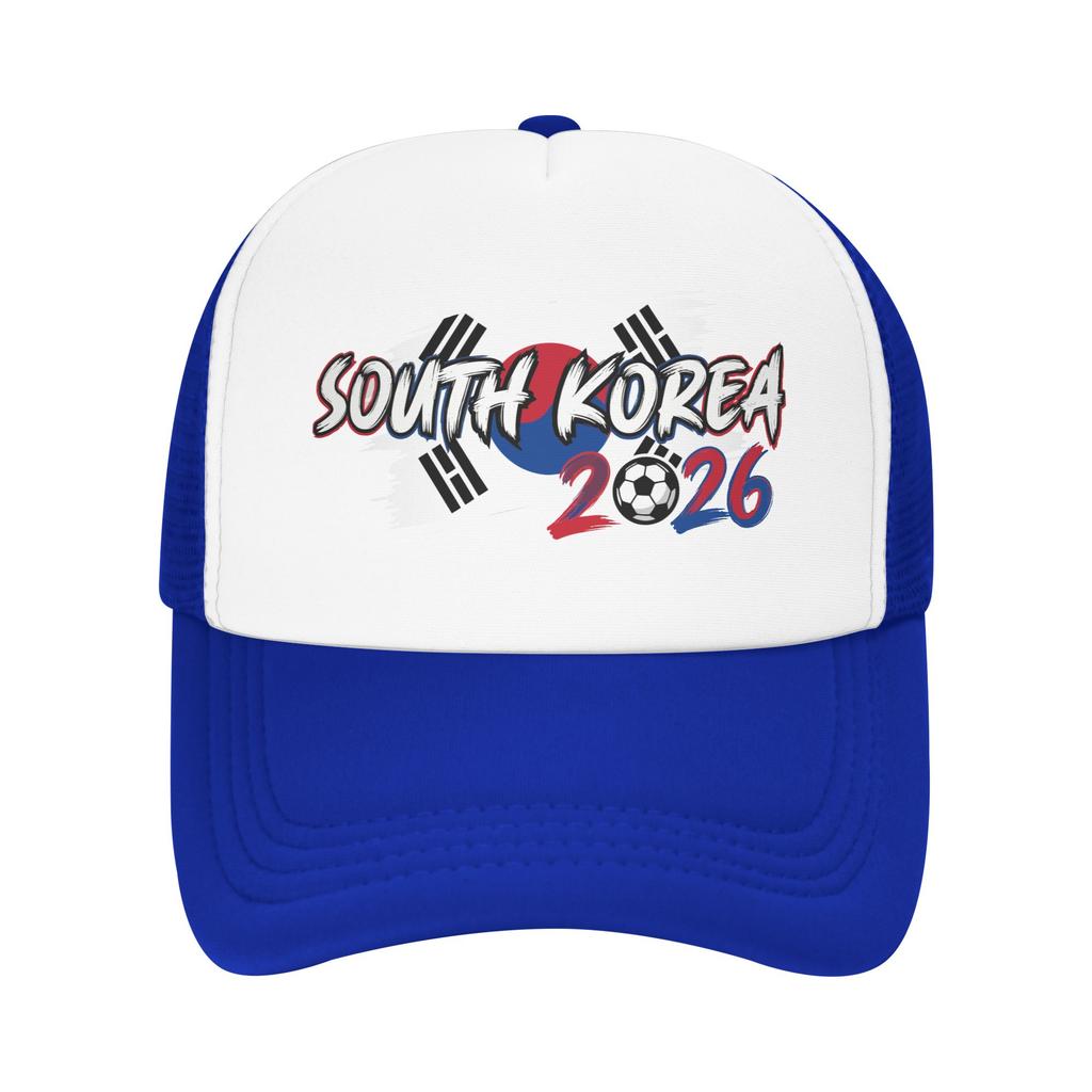 South Korea Football Match 2026 Mesh Baseball Caps Adult Sun Caps Canada Mexico Usa Dad Hat Adjustable Summer Trucker Cap