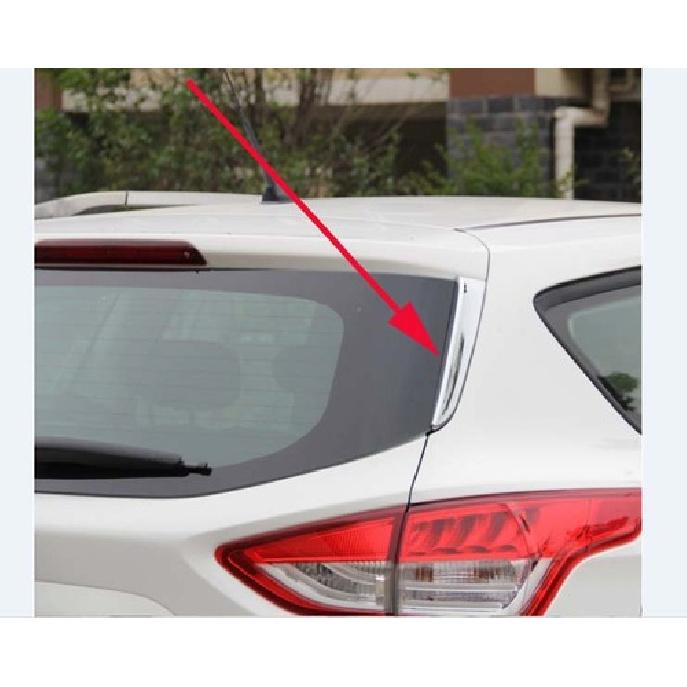 Rear Window Decoration Cover trim for 2013- FORD Escape kuga Molding Chrome