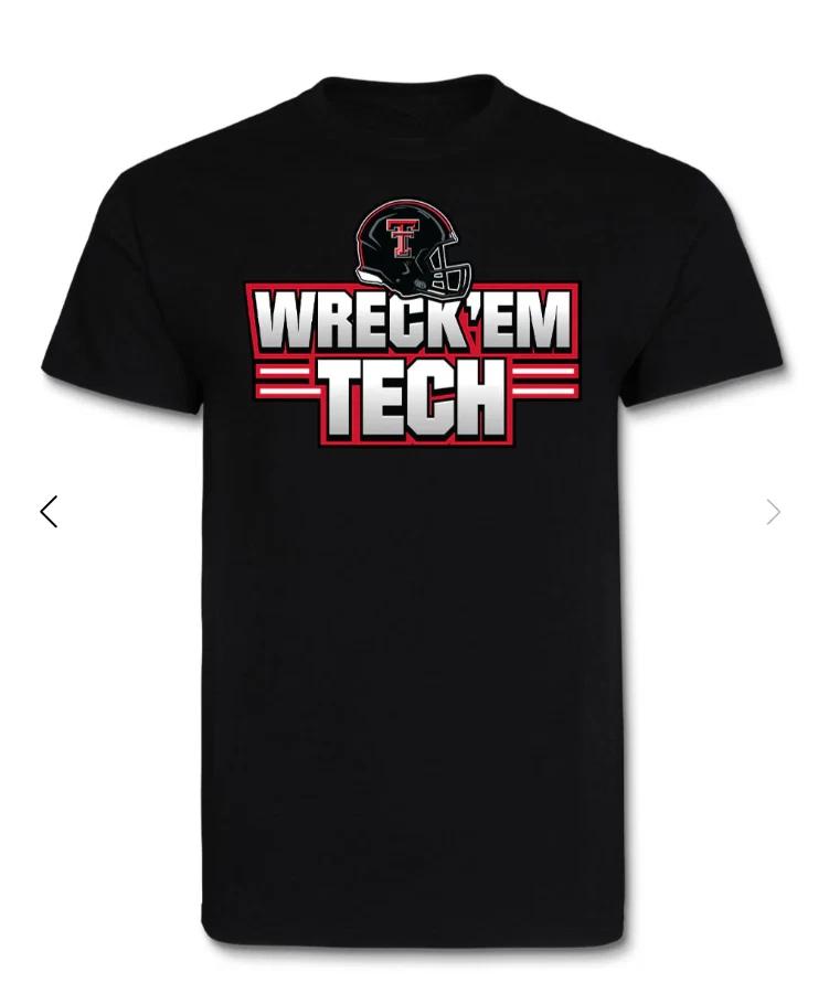 Texas Tech vs. UCF “Senior Day” Official Black Shirt – Pre-Order S