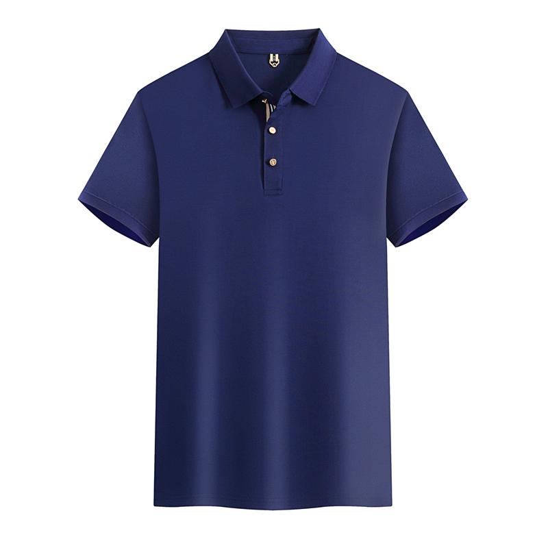 

Лето 2023, новые мужские рубашки поло, высококачественная дышащая рубашка поло для отдыха, топы из спандекса с короткими рукавами, мужская футболка-поло 4XL