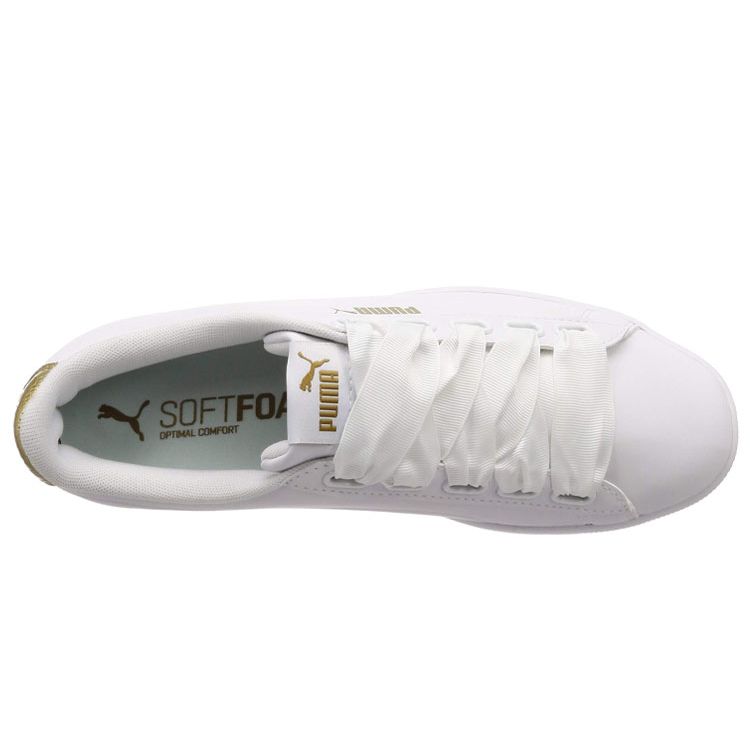 Puma Vikky Ribbon Vt Sports Casual Balance Lightweight Low Top Sneakers Women Sneakers White 367658-01