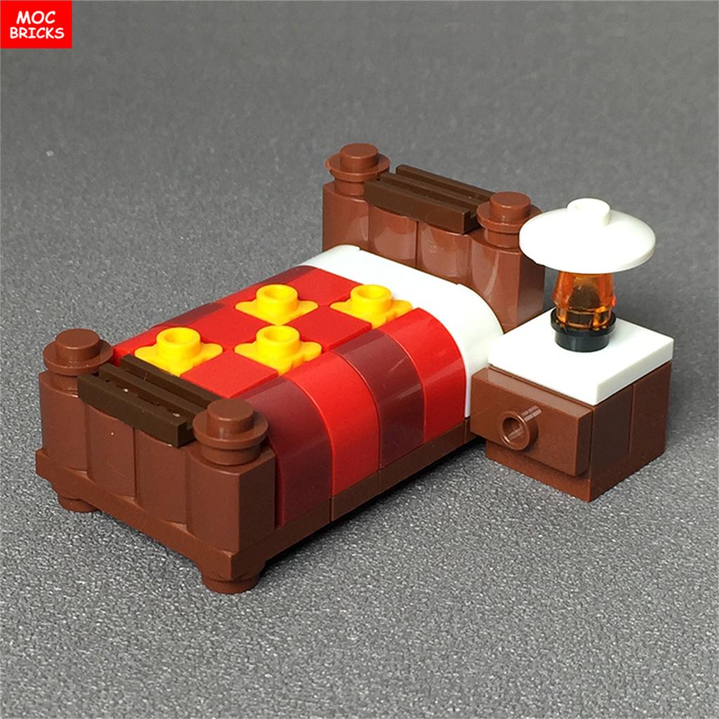 Non-Toxic Moc Bricks Baby Stroller Series Nursing Bottle Baby Figure Assembled Building Blocks Educational Toy For Children Gift