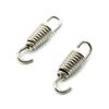 6pcs 43mm Stainless Steel Motorcycle Tail Pipe Mounting Spring Welding Fastener