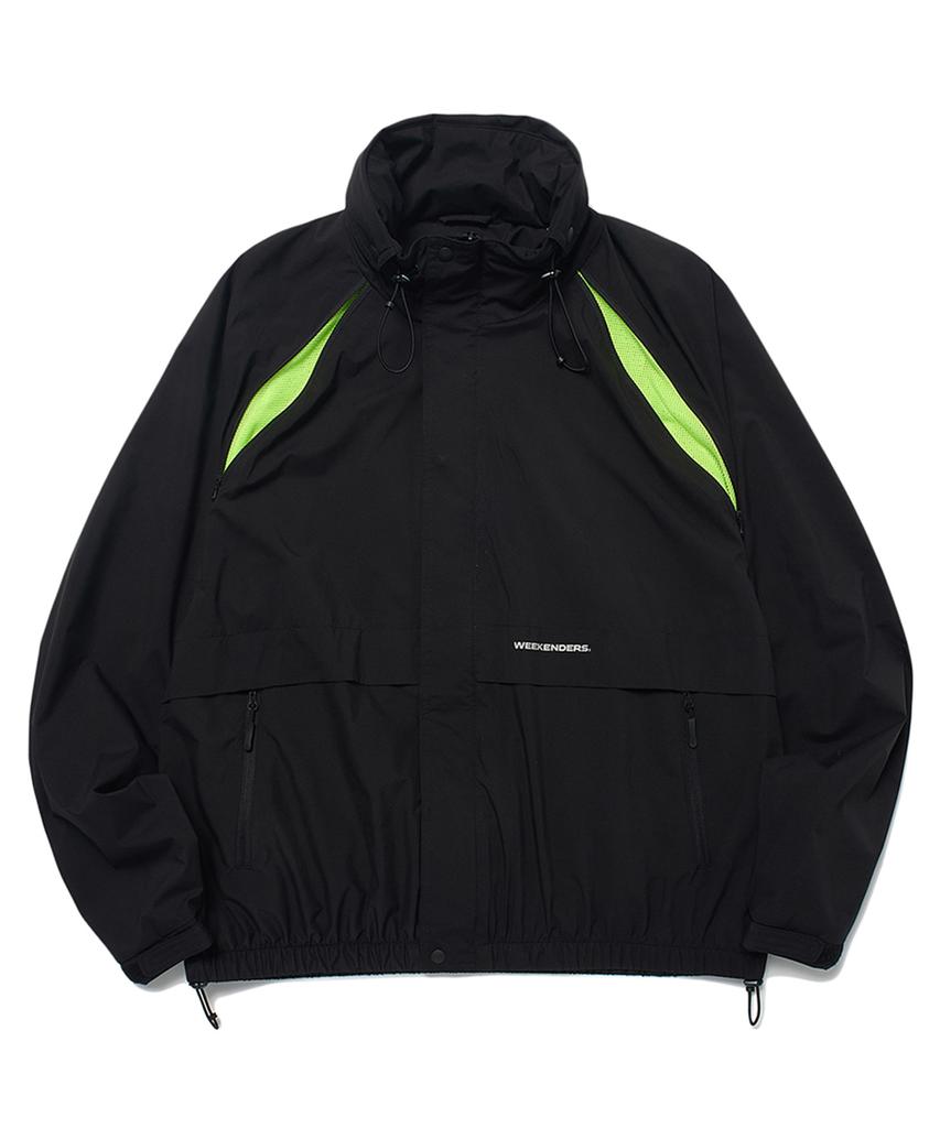 Wkndrs Technical Windbreaker Jk (Black)