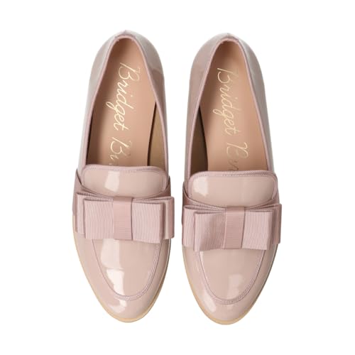 Bridget Birkin Grosgrain Ribbon Rain Loafers 544020 Women's Size 22.5cm