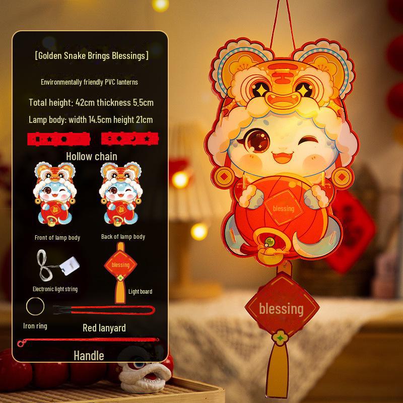 

Детские светящиеся фонарики своими руками для фестиваля фонарей - комплект переносных фонарей на год Змеи