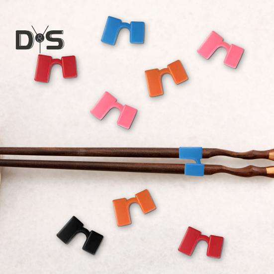10 pz/set Bacchette Helper ergonomico affidabile in plastica pratico antiscivolo trainer per bacchette